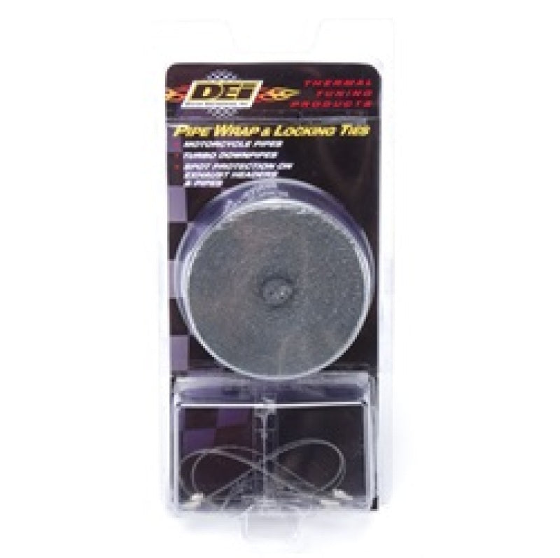 DEI Exhaust Wrap Kit - Pipe Wrap and Locking Tie - Black 10119 10119 Photo - in package