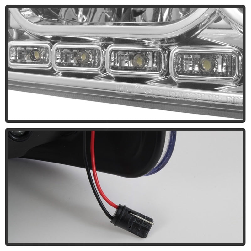 SPYDER Xtune Dodge Charger 06-10 1Pc LED Crystal Headlights Chrome HD-ON-DCH05-1PC-LED-C 5017628 5017628 Photo - Unmounted
