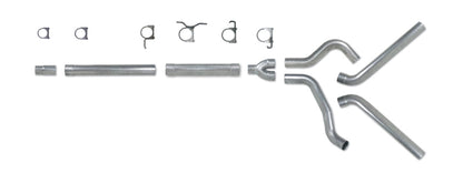 Diamond Eye Performance Diamond Eye KIT 4in CB MFLR RPLCMENT PIPE DUAL AL: 94-97 FORD 7.3L F250/F350 PWRSTROKE K4312A-RP K4312A-RP Photo - Primary