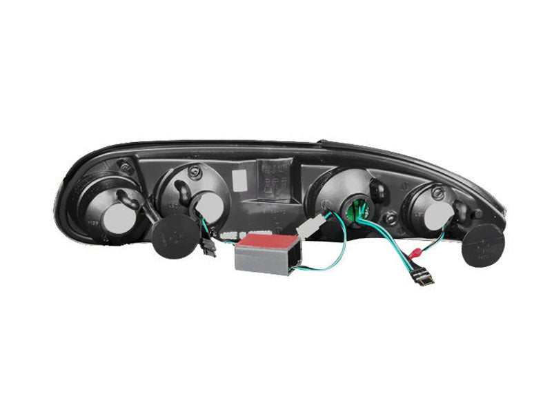 Anzo 1993-2002 Chevrolet Camaro LED Tail lights Black 321133 Photo - Mounted