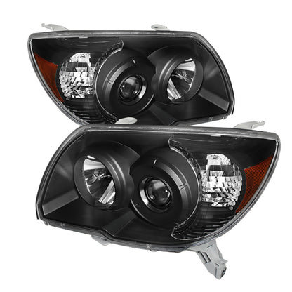 SPYDER Xtune Toyota 4Runner 06-09 Crystal Headlights Black HD-JH-T4R06-AM-BK 9023378 9023378 Photo - Primary