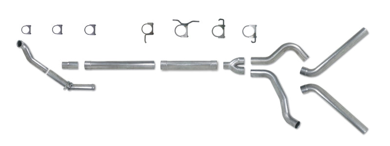 Diamond Eye Performance Diamond Eye KIT 4in TB MFLR RPLCMENT PIPEDUALALUM94-97 5 7 3L F250/F350 PWRSTROKE NFS K4308A-RP K4308A-RP Photo - Primary