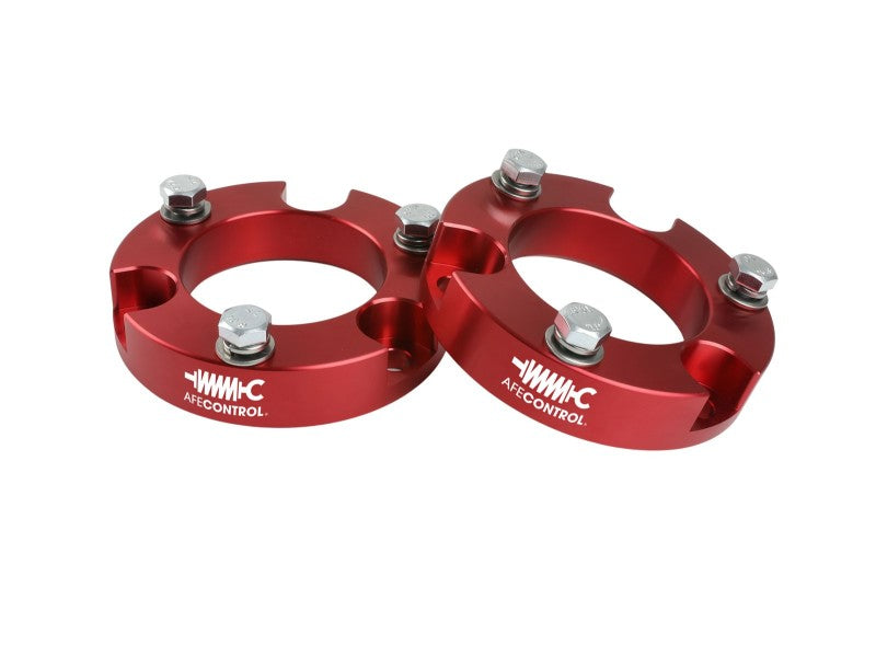 aFe CONTROL 2.0 IN Leveling Kit 05-21 Toyota 4Runner/FJ Cruiser/Tacoma - Red 416-72T001-R 416-72T001-R Photo - Primary
