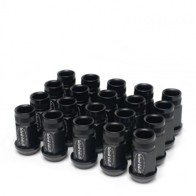 Skunk2 12 x 1.5 Forged Lug Nut Set Black Series, 12 X 1.5 (Set), Qty.16 520-99-0853 Photo - Unmounted