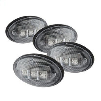 SPYDER Xtune Ford Superduty F250-F550 99-10 Dually Fender LED Side Fender Lights Clear ACC-LED-FDSD99-SL-C 9924651 9924651 Photo - Primary