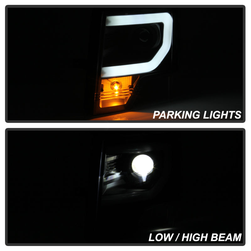 Spyder Ford F150 13-14 Xenon Model Only Light Bar Projector Headlights Black PRO-YD-FF15013PL-BK 5087591 5087591 User 6