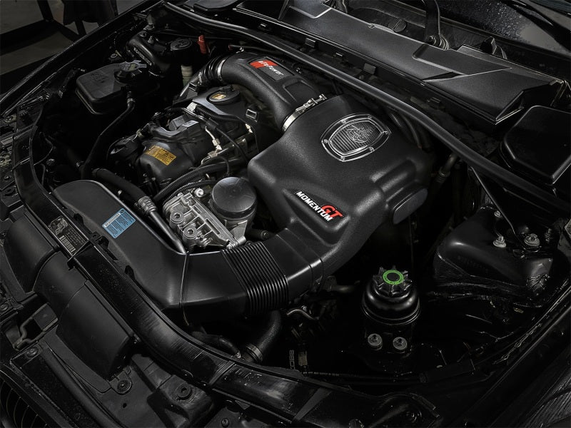 aFe Momentum GT Pro DRY S Cold Air Intake System BMW 335i E90/E87 11-13 I6 51-76313 Photo - Mounted
