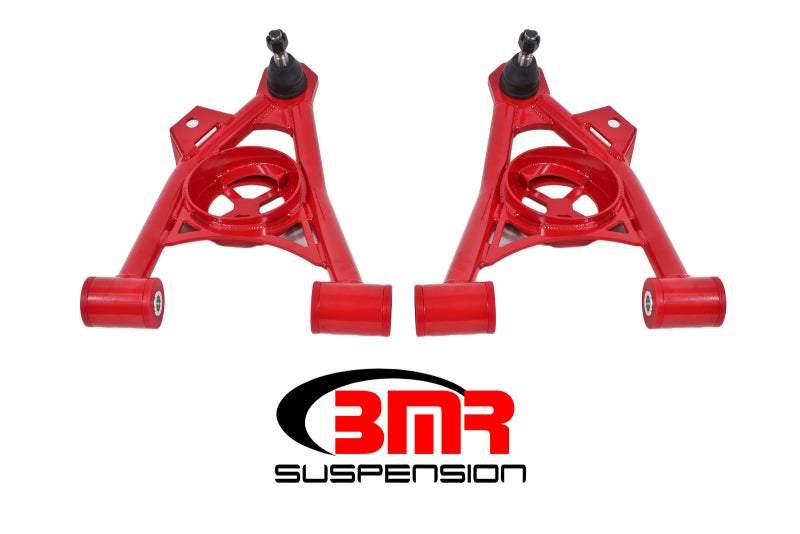 BMR Suspension A-arms, Lower, Spring Pocket, Non-adj, Poly, Std Ball Joint AA040R Photo - Primary