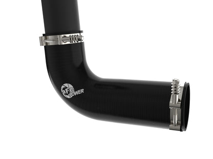 aFe Bladerunner Intercooler 3in Inlet/Outlet Tube 08-10 Ford Diesel Trucks V8 6.4L (td) 46-20074-B 46-20074-B Photo - Close Up