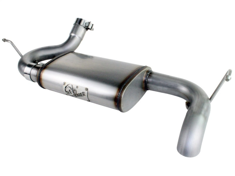 aFe MACH Force-Xp 2-1/2in 409 Stainless Steel Axle-Back Exhaust System: Je 49-46219 Photo - Primary