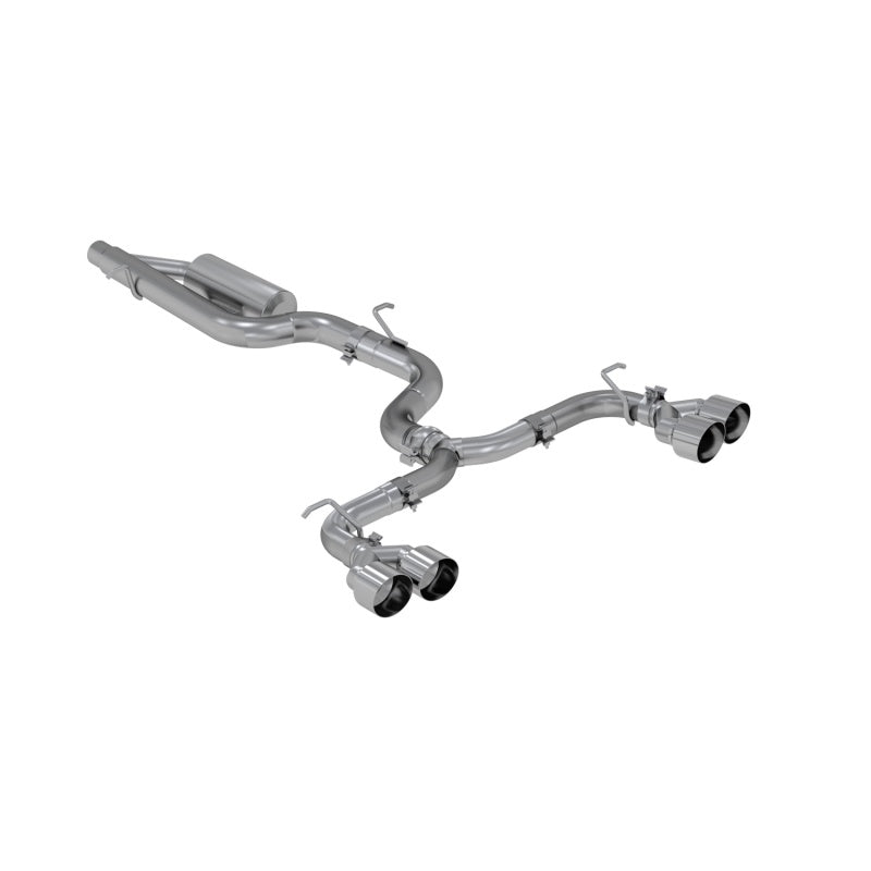 MBRP 15-19 VW Golf R 3in Cat Back Single Exit Exhaust Pro Series w/ Valve Delete - T304 S4603304 S4603304 Photo - Primary