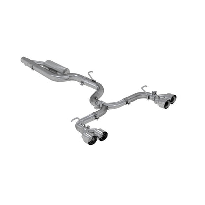MBRP 15-19 VW Golf R 3in Cat Back Single Exit Exhaust Pro Series w/ Valve Delete - T304 S4603304 S4603304 Photo - Primary