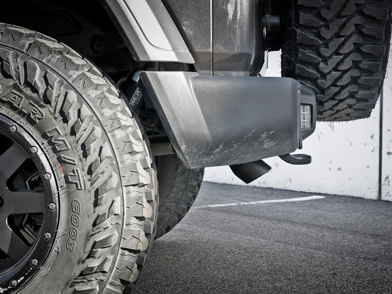 aFe Mach Force-Xp Hi-Tuck 2-1/2" 409 Stainless Steel Cat-Back Exhaust Sys. 49-48075-B Photo - Mounted