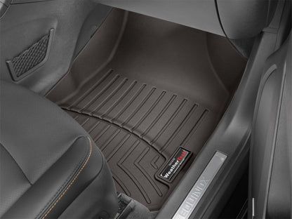 WeatherTech 2022+ Ford Explorer / Explorer ST Front FloorLiner - Cocoa 4717161 4717161 Photo - Primary