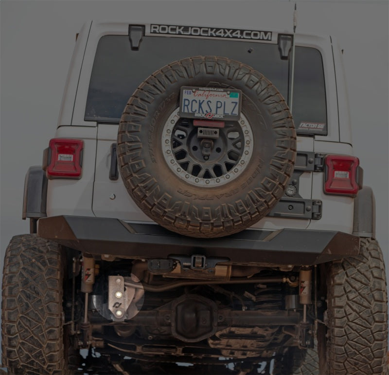RockJock JL Geometry Correction Axle Bracket for Rear Trac Bar RJ-141402-101 RJ-141402-101 Photo - Mounted