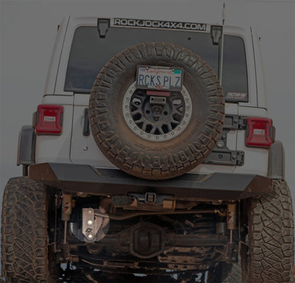 RockJock JL Geometry Correction Axle Bracket for Rear Trac Bar RJ-141402-101 RJ-141402-101 Photo - Mounted