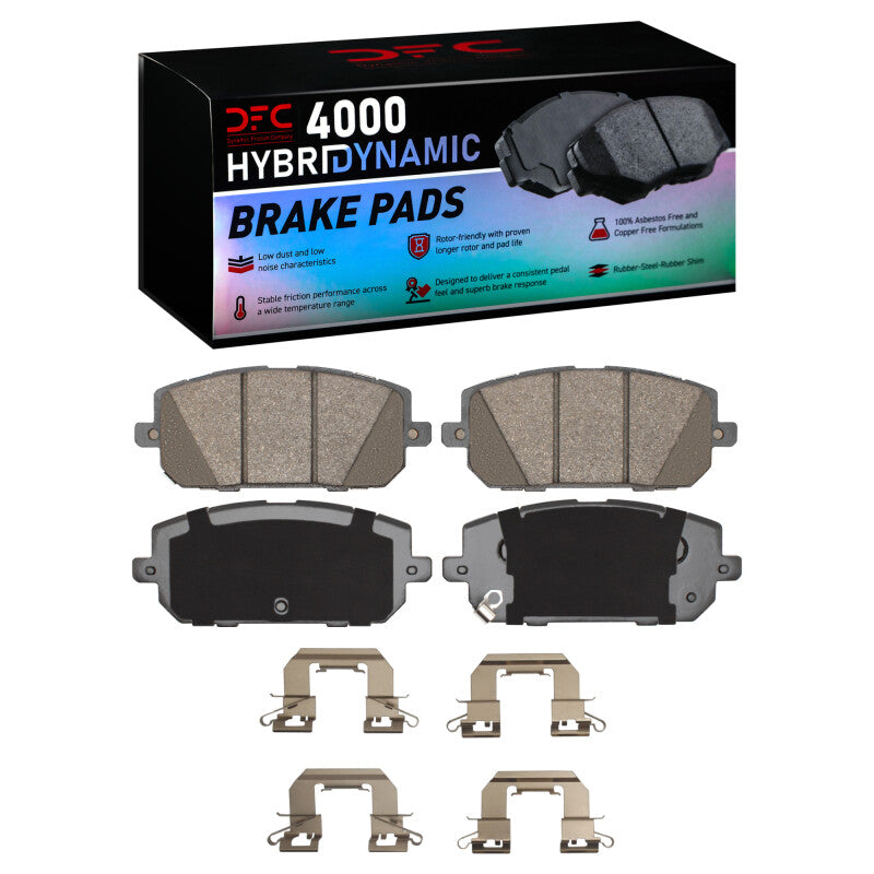 DFC DFC 4000 HybriDynamic Brake Pads Brakes, Rotors & Pads Brake Pads - OE main image