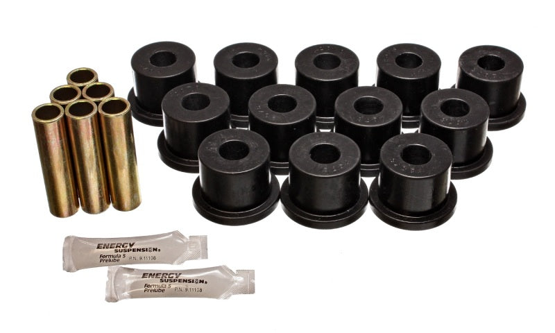 Energy Suspension Leaf Spring Bushing Set Black Chevrolet K30 Pickup All 1973-1974 3.2120G Photo - Primary