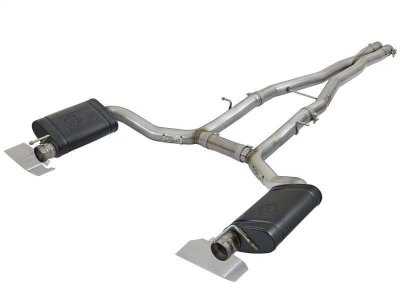 aFe Mach Force-Xp 3" 304 Stainless Steel Cat-Back Exhaust System 49-32060 Photo - Primary
