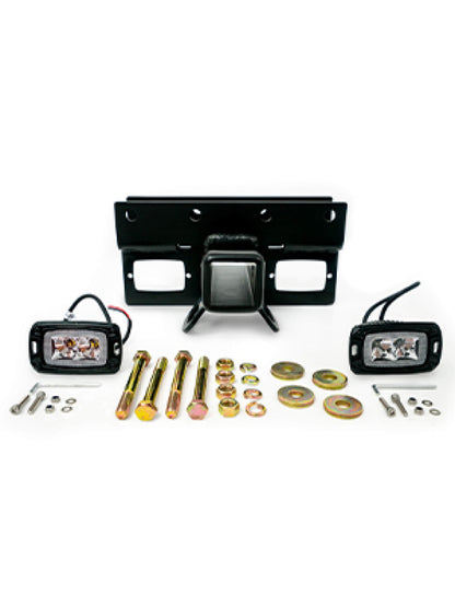 DV8 Offroad 07-21 Jeep Wrangler (JK/JL) Bolt-On Hitch w/ Lights AHJP-01 AHJP-01 Photo - Unmounted