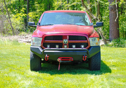 Fishbone Offroad 2009+ Ram 1500 Classic Anglerfish Front Bumper - Black Texture FB22397 FB22397 Photo - lifestyle view