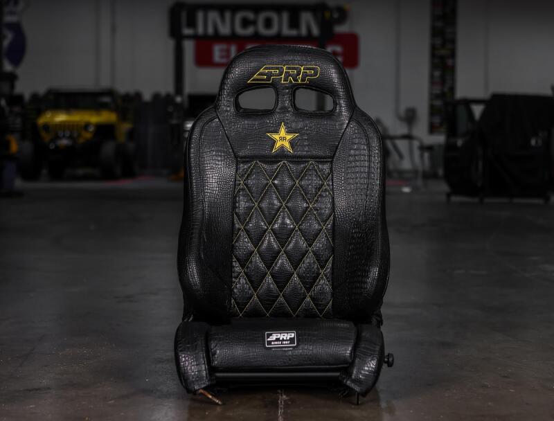 PRP Seats PRP EnduroTrek Reclining Suspension Seat - Black Suede - Driver A8901044-241 A8901044-241 Photo - Close Up
