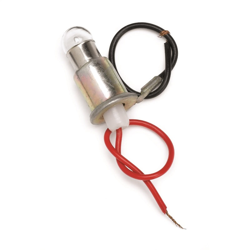 Autometer Light Bulb & Socket Assy., Bayonet, 2w, Replacement, 2 1/16" Auto Gage 2357 Photo - Primary