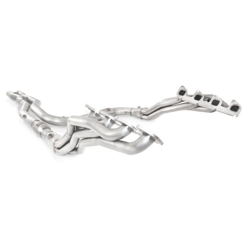 Stainless Works 2010-14 Ford F-150 Raptor 1-7/8in Primaries 3in High-Flow Cats X-Pipe FTR10HCAT FTR10HCAT Photo - Primary