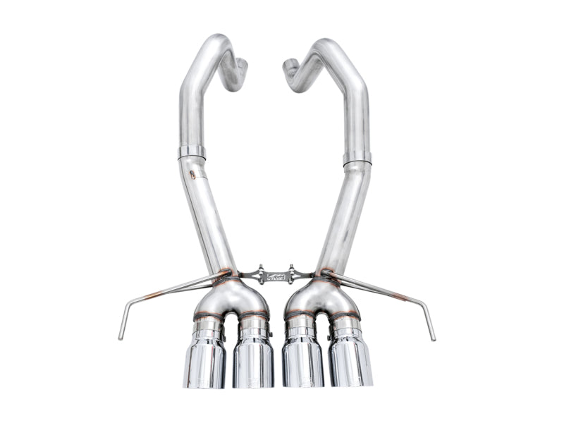 AWE Tuning 14-19 Chevy Corvette C7 Z06/ZR1 (w/o AFM) Track Edition Axle-Back Exhaust w/Chrome Tips 3020-42073 3020-42073 Photo - out of package