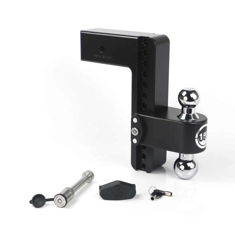 Weigh Safe 180 Hitch 10in Drop Hitch & 3in Shank (10K/21K GTWR) w/WS05 - Black Cerakote CTB10-3-KA-CER-BLA CTB10-3-KA-CER-BLA User 1