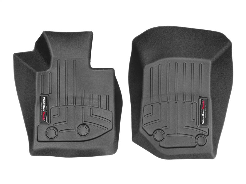 WeatherTech 94-99 BMW 3 Series / 98-99 M3 Convertible Only Front FloorLiners - Black 449101 449101 Photo - Unmounted