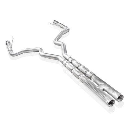 Stainless Works 2015-16 Mustang GT 3in Catback H-Pipe Retro Chambered Mufflers 3in Cores M15CB3-LMF M15CB3-LMF Photo - Primary