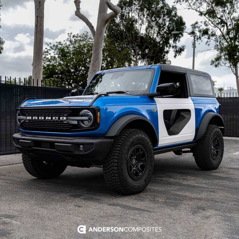 Anderson Composites 21-22 Ford Bronco 2DR Fiberglass Doors (Pair) w/ CF Inserts - Off Road AC-DD21FDBR2D-HA-PC AC-DD21FDBR2D-HA-PC User 1