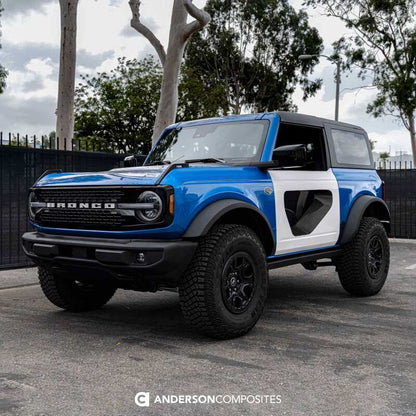 Anderson Composites 21-22 Ford Bronco 2DR Fiberglass Doors (Pair) w/ CF Inserts - Off Road AC-DD21FDBR2D-HA-PC AC-DD21FDBR2D-HA-PC User 1
