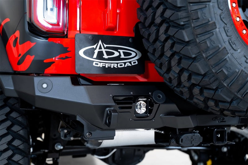 Addictive Desert Designs 21-22 Ford Bronco Bomber Rear Bumper R230141090103 R230141090103 Photo - Mounted
