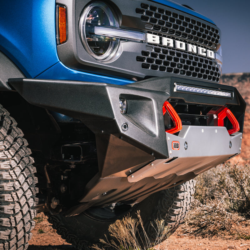 ARB 2021 Ford Bronco Front Bumper Wide Body - Non-Winch 3280010 3280010 Photo - Mounted