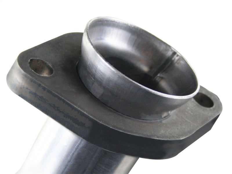aFe Twisted Steel 2 IN-2-1/2 IN Aluminized Steel Loop-Delete Down-Pipe & Y 48-06210 Photo - Unmounted