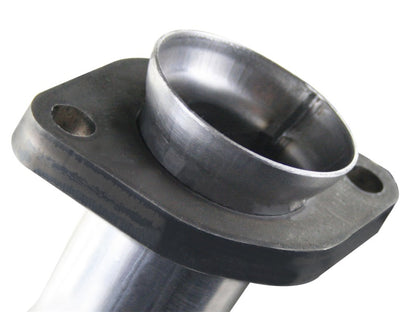aFe Twisted Steel 2 IN-2-1/2 IN Aluminized Steel Loop-Delete Down-Pipe & Y 48-06210 Photo - Unmounted