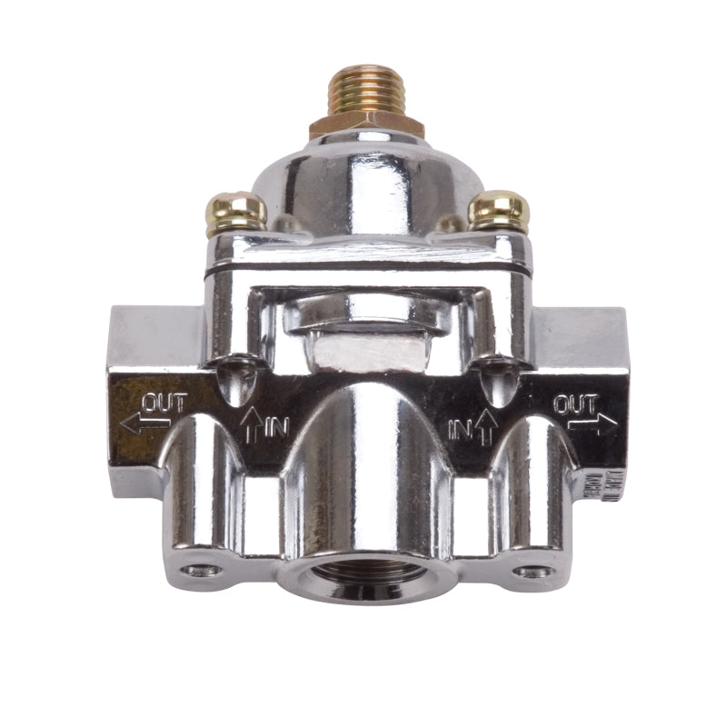 Edelbrock Fuel Regulator 1-4 Psi Chrome 1789 Photo - out of package