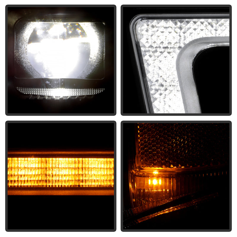 SPYDER Chevy Silverado 20-23 HD 2500/3500 High-Power LED Module - Black (PRO-YD-CSHD20AP-SEQ-BK) 5088840 5088840 User 6