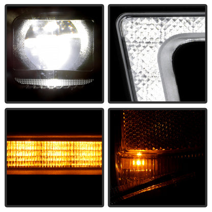 SPYDER Chevy Silverado 20-23 HD 2500/3500 High-Power LED Module - Black (PRO-YD-CSHD20AP-SEQ-BK) 5088840 5088840 User 6