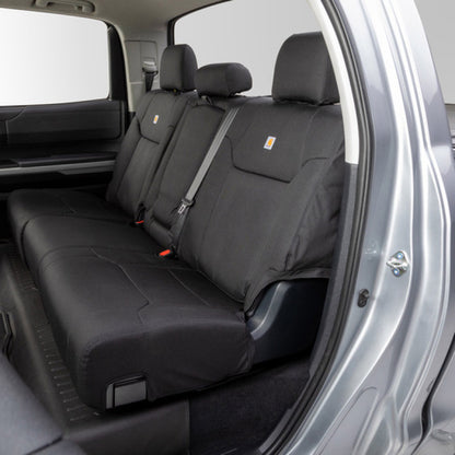 Covercraft 19-22 Ford F250 Carhartt Super Dux PrecisionFit Custom Second Row Seat Covers - Black GTF4127COBK GTF4127COBK User 1