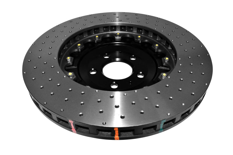DBA 07-11 Audi S6 Front 5000 Series Cross Drilled Rotor w/Black Hat 52778BLKXD 52778BLKXD Photo - out of package