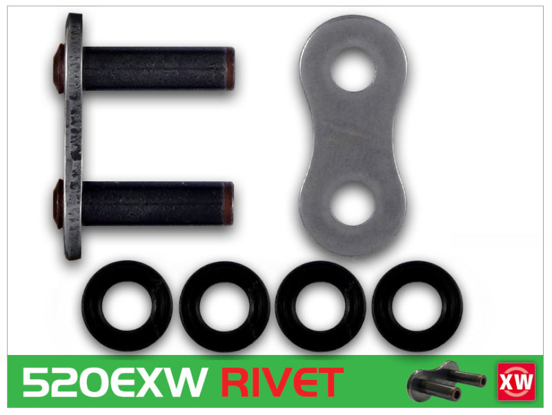 RK Chain 520EXW Rivet Link - Natural 520EXW-RL 520EXW-RL User 1