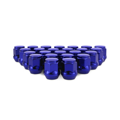 Mishimoto Steel Acorn Lug Nuts M14 x 1.5 - 24pc Set - Blue MMLG-AC1415-24BL MMLG-AC1415-24BL User 1
