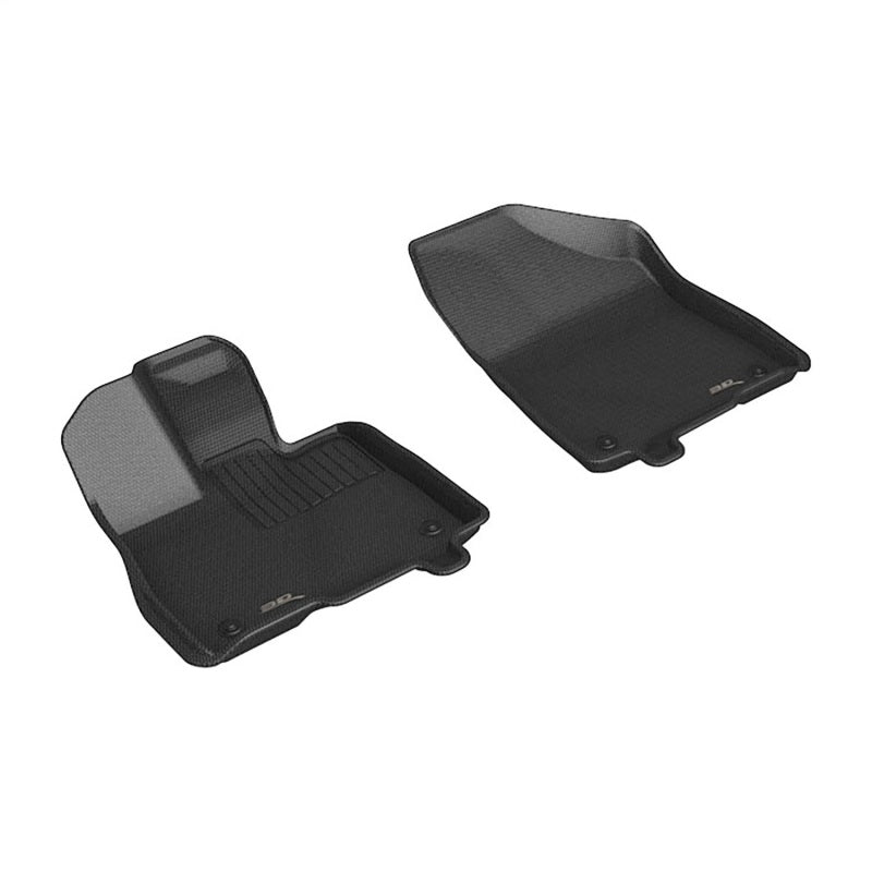 3D MAXpider 21-24 Toyota Sienna Kagu 1st Row Floormats - Black L1TY27211509 L1TY27211509 Photo - Primary