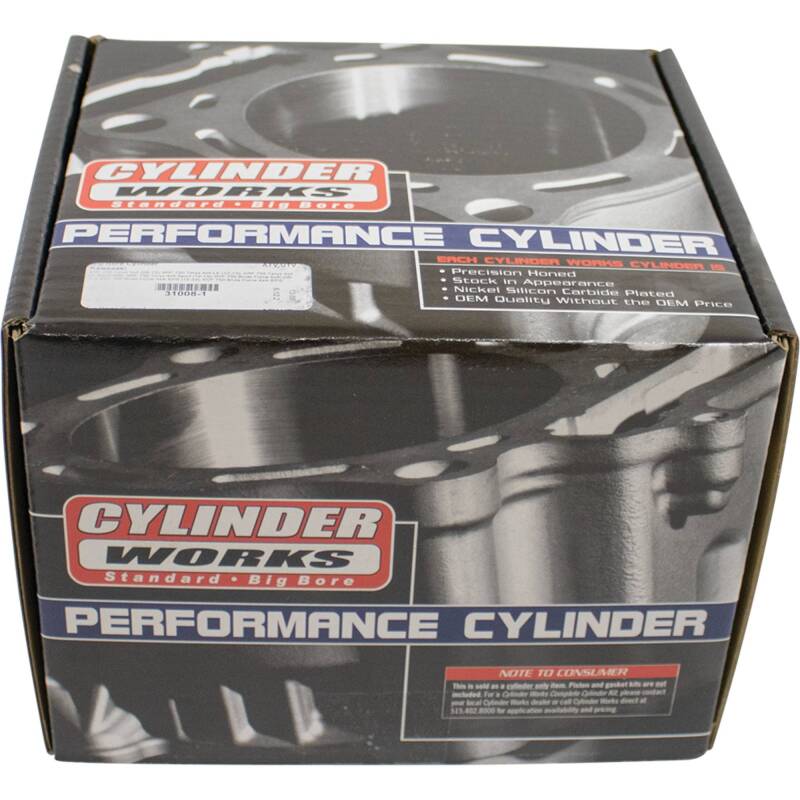 Cylinder Works 08-13 Kawasaki KRF 750 Teryx 4x4 750cc Big Bore 91mm Rear Cylinder Only 31008-1 31008-1 Photo - Primary