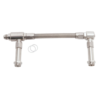 Russell Endura Finish Dual Inlet w/Filter for all Holley Carbs 641271 Photo - Primary