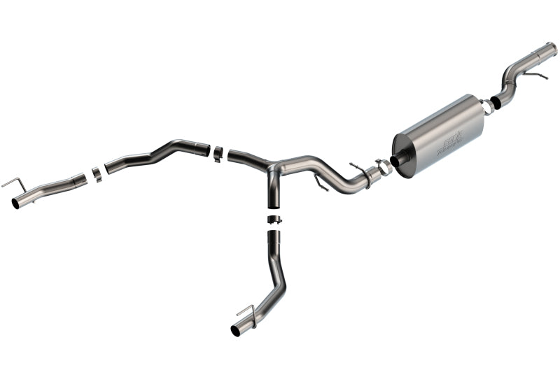 Borla 21-22 Cadillac Escalade 6.2L V8 2/4WD 4DR Touring Cat-Back Exhaust w/ Factory Bezel Tips 140889 140889 Photo - Primary