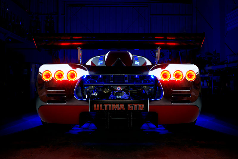 ORACLE Lighting Oracle Ultima GTR LED Waterproof Tail Light Halo Kit - 6 Rings - Red 1291-003 1291-003 Photo - Close Up
